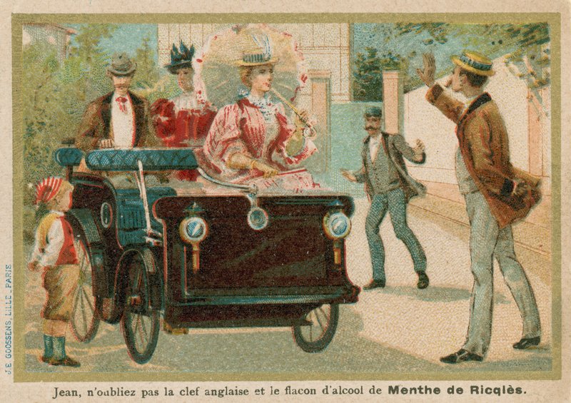 Motorscene af French School