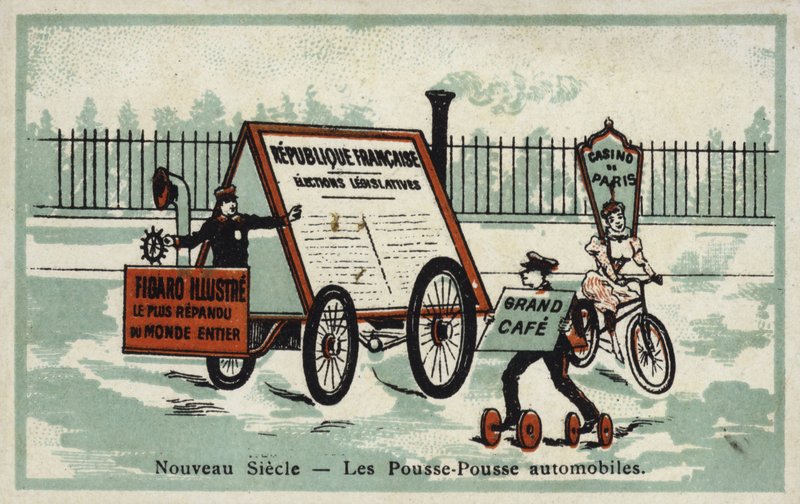 Nyt århundrede - auto rickshaws af French School