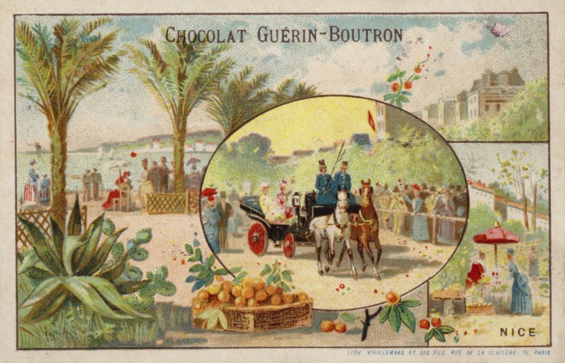 Nice (chromolitho) af French School
