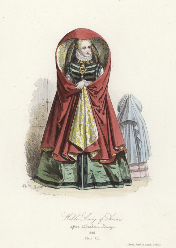 Ædel dame af Antwerpen af French School
