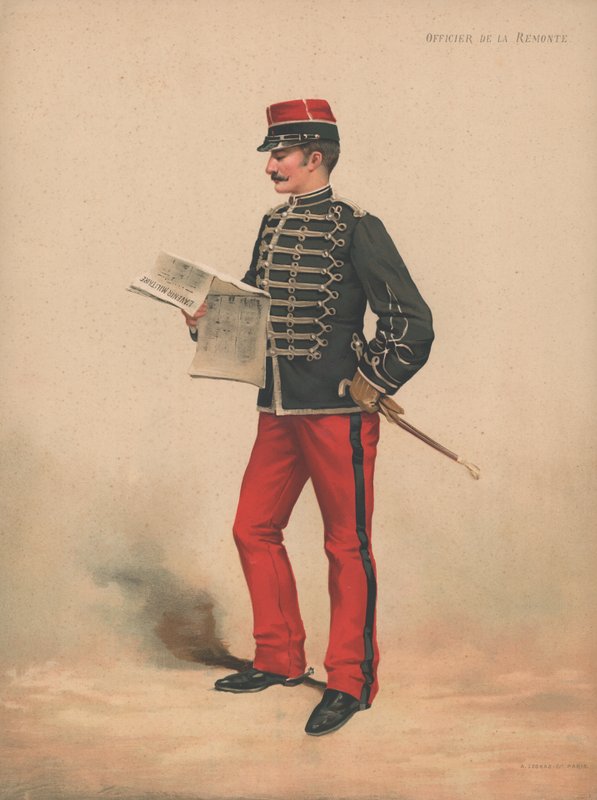 Officer af Remonte af French School