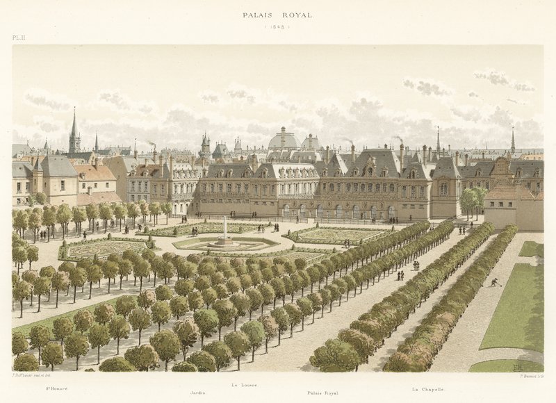 Kongeslottet, 1645 af French School