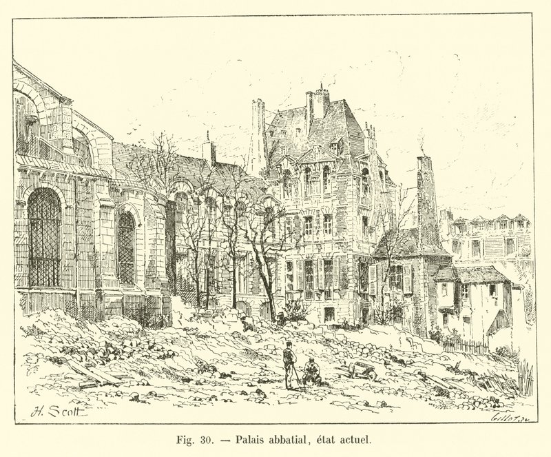 Klosterpaladset, nuværende tilstand af French School