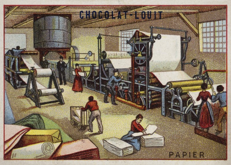 Papirfremstilling af French School