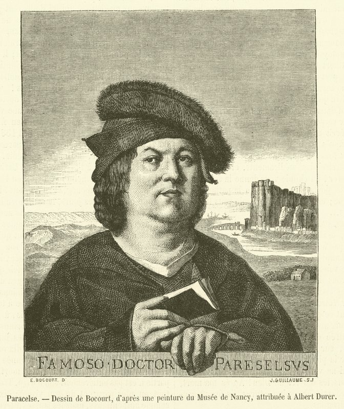 Paracelsus (gravering) af French School
