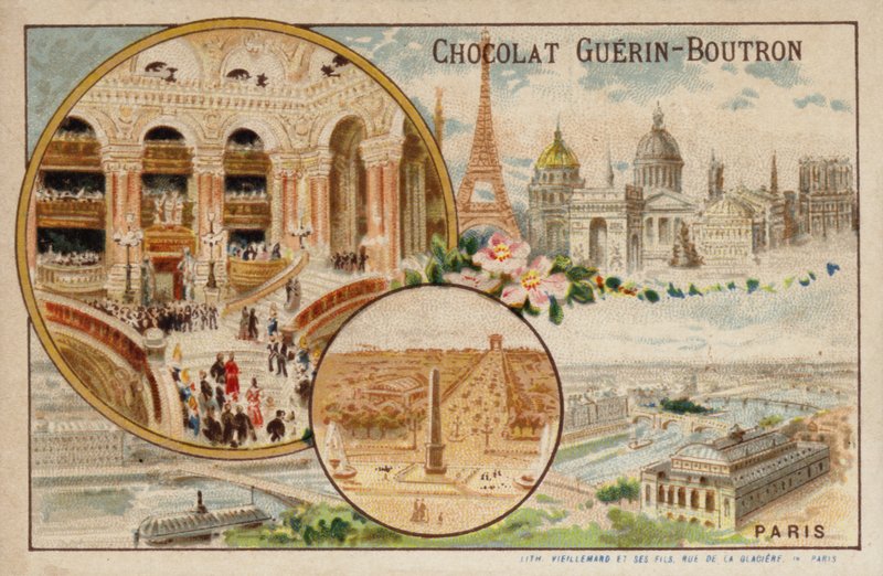 paris (chromolit) af French School