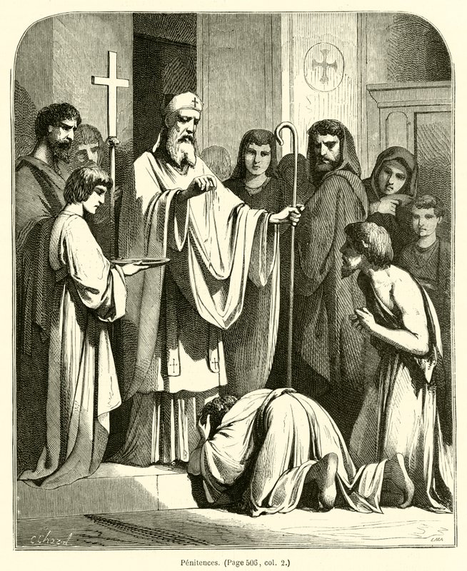 Penitenser (gravering) af French School
