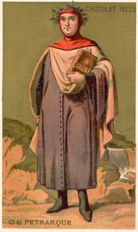 Petrarch, italiensk renæssanceforsker og digter af French School
