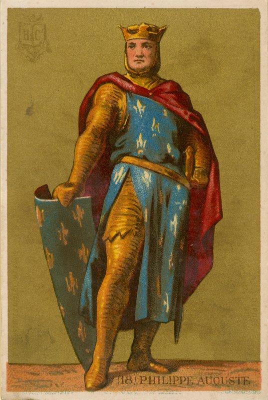 Filip II Auguste af French School