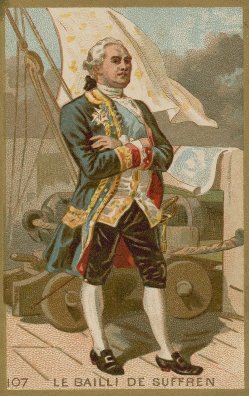Pierre Andre de Suffren, fransk admiral af French School