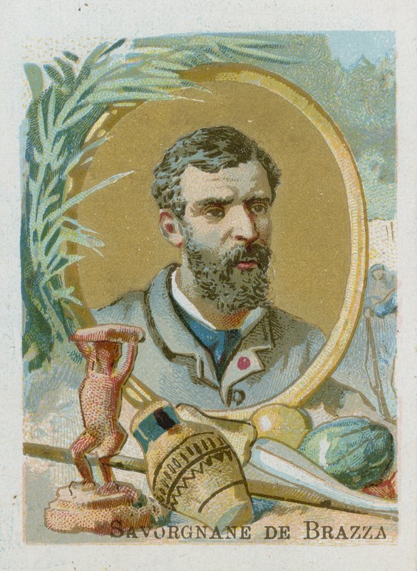 Pierre Savorgnan de Brazza af French School