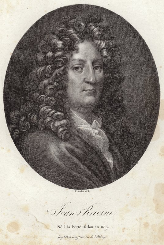 Portræt af Jean Racine af French School