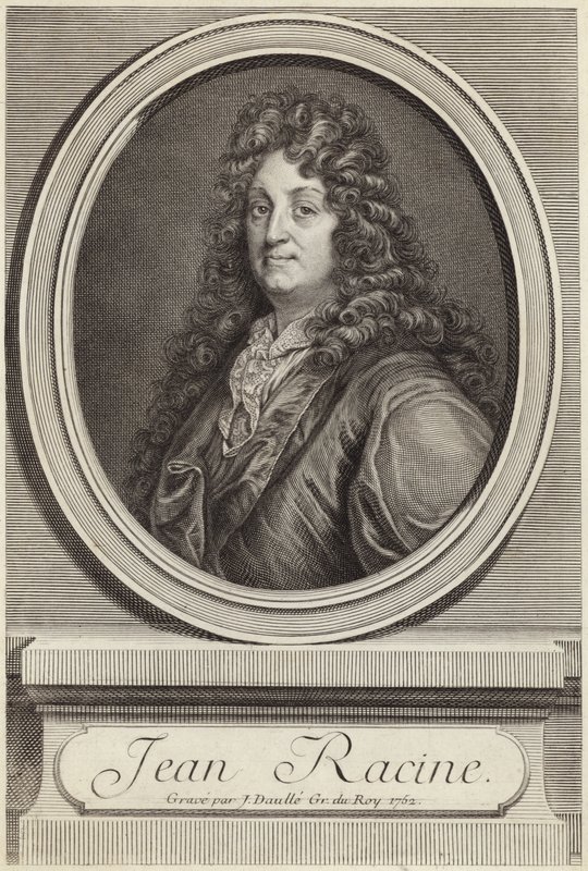 Portræt af Jean Racine af French School