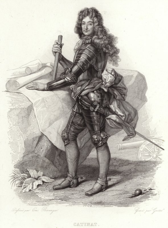 Portræt af Nicolas Catinat af French School