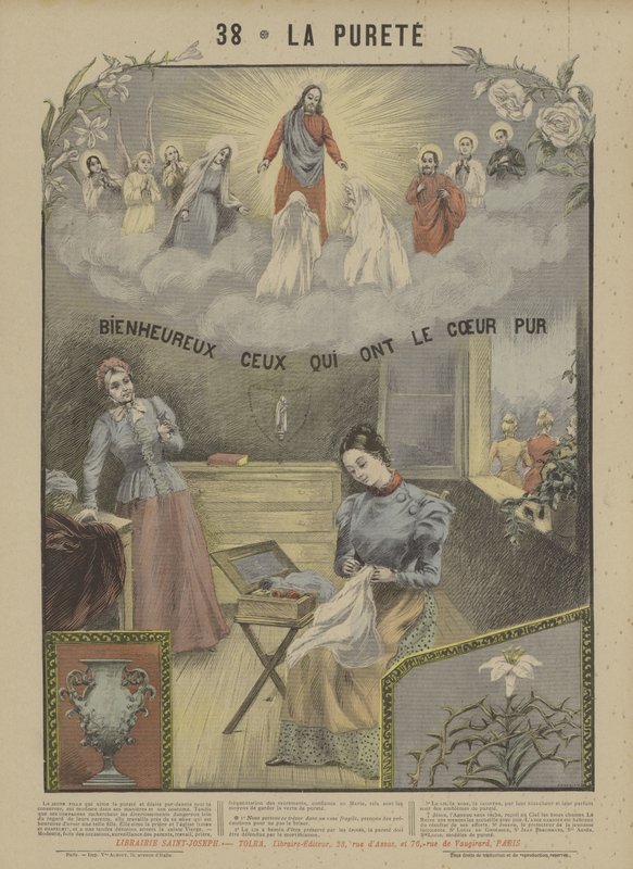 Renhed (farve litho) af French School