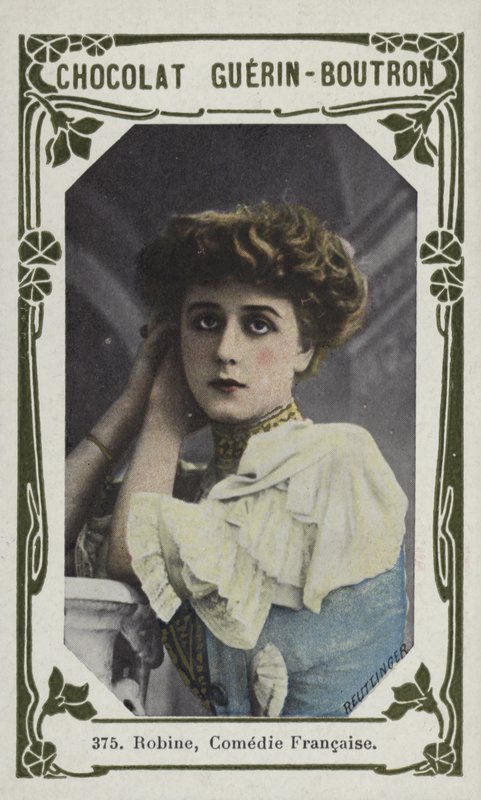 Robine, Comedie Francaise (farvet foto) af French School