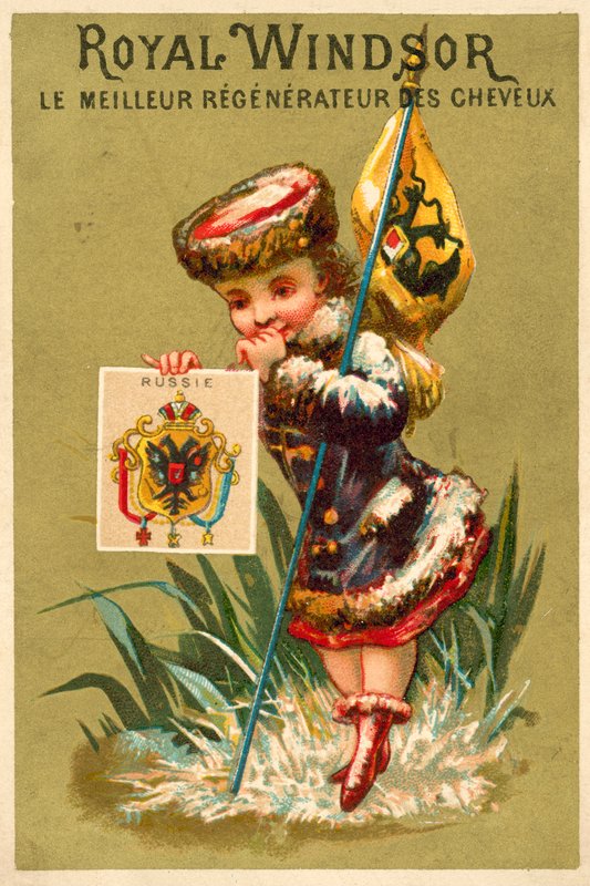 Rusland (chromolitho) af French School
