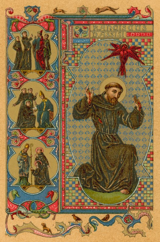 S Franciscus DAssisi af French School