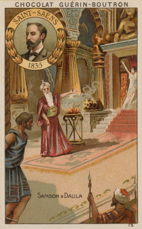 Saint-Saëns, Samson og Delila af French School
