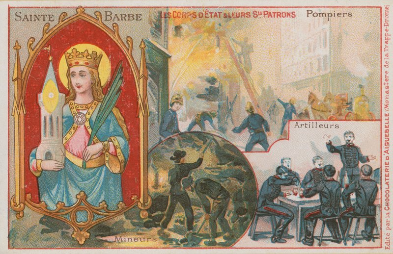 Sankt Barbara af French School