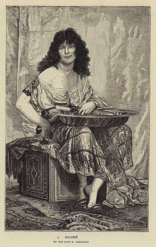 Salome (gravering) af French School