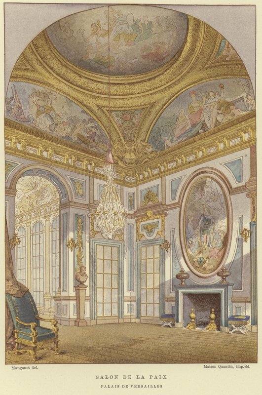 Salon de la Paix, Versailles-paladset af French School