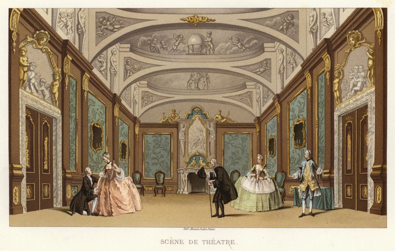 Teaterscene af French School