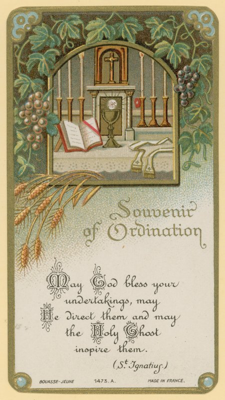 Souvenir af ordination af French School