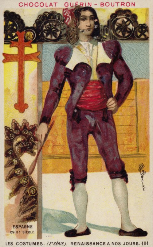 Spansk dragt, 1700-tallet af French School