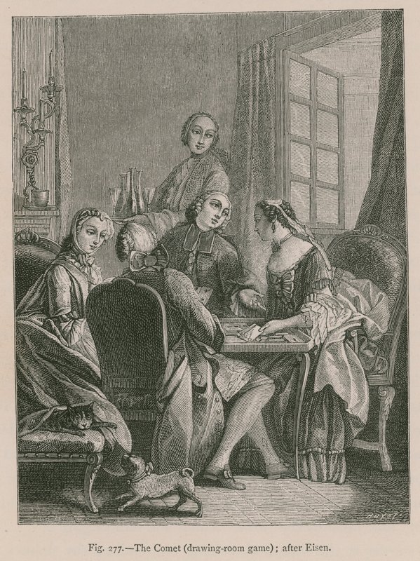 Kometen (tegnestuespil); efter Eisen af French School