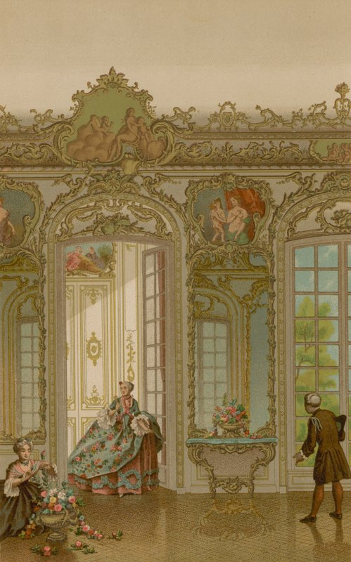 Hotel de Villars af French School