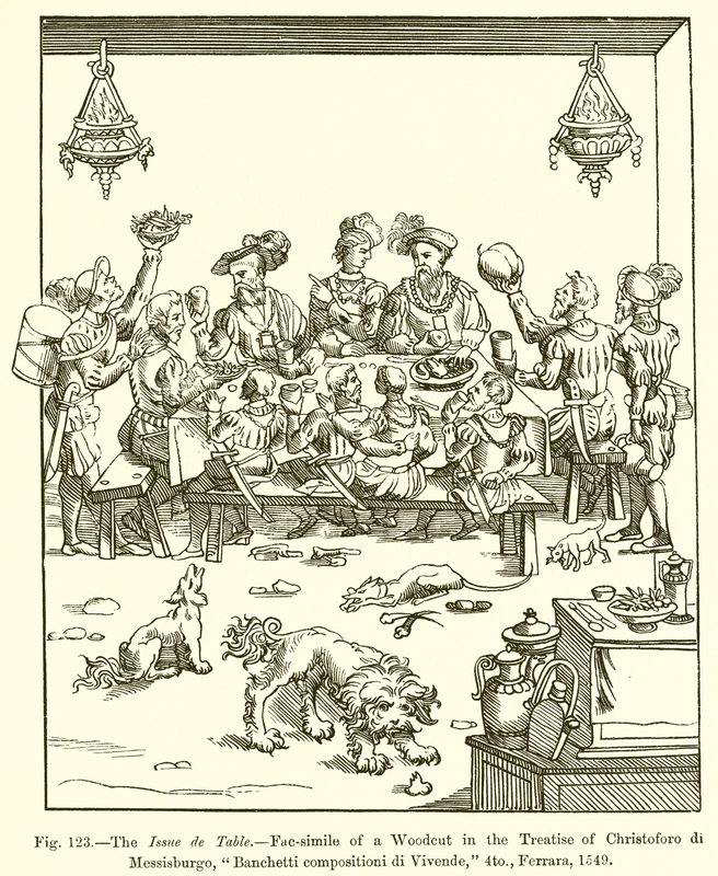 The Issue de Table af French School