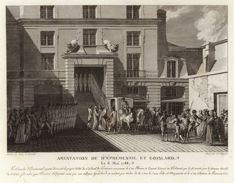 Anholdelsen af ​​Jean-Jacques Duval d