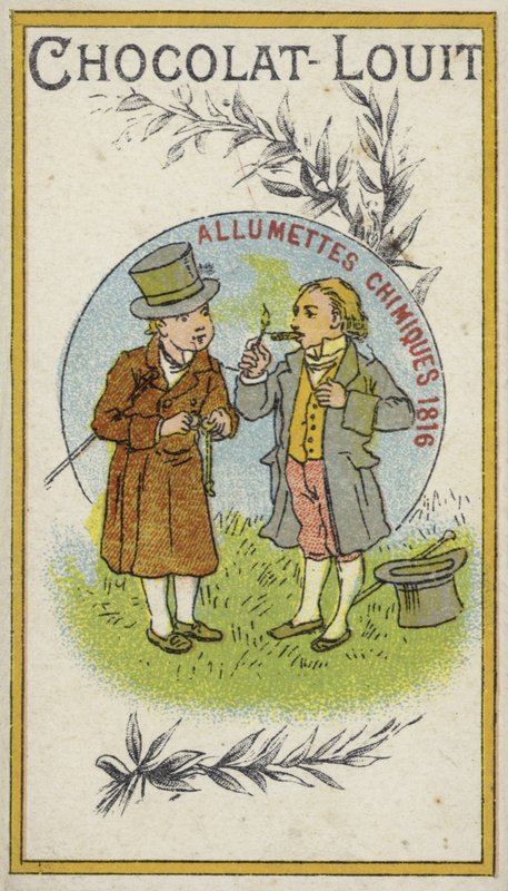 Den kemiske kamp, 1816 af French School
