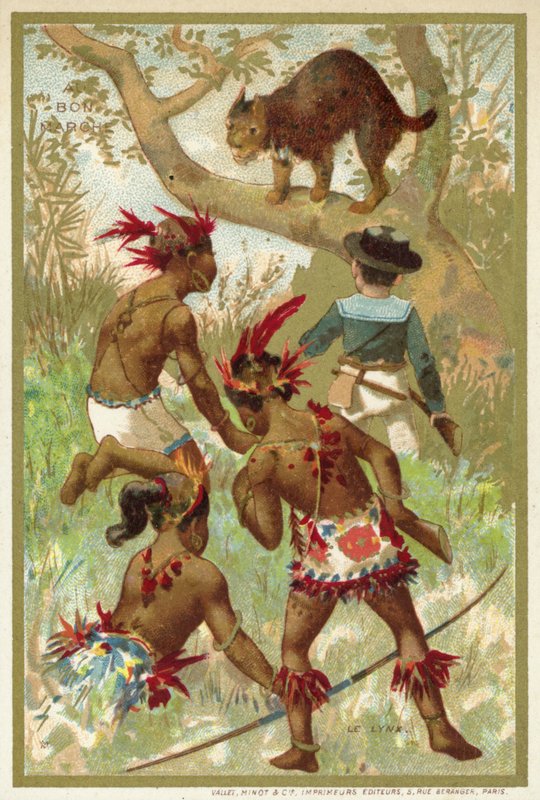Lossen (chromolitho) af French School