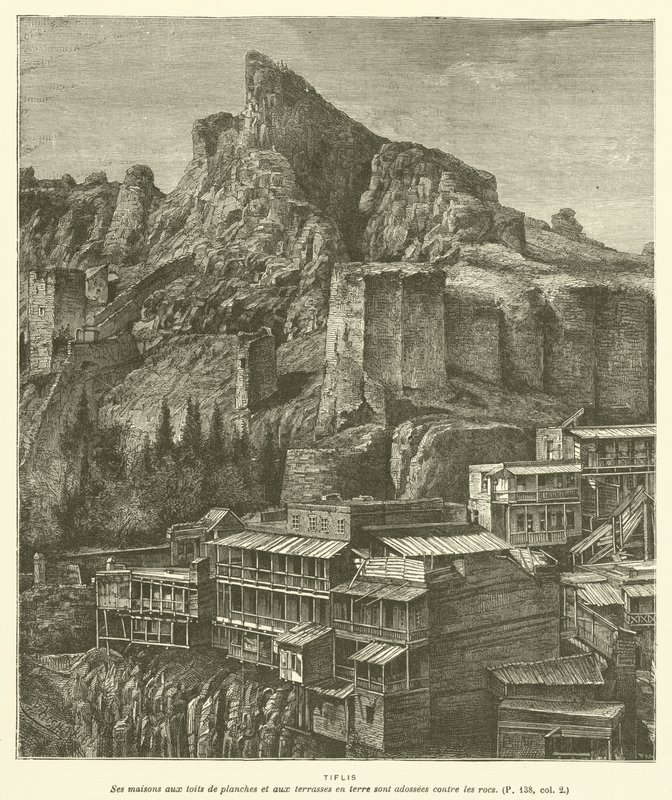 Tiflis (gravering) af French School
