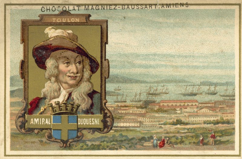Toulon - Admiral Duquesne af French School