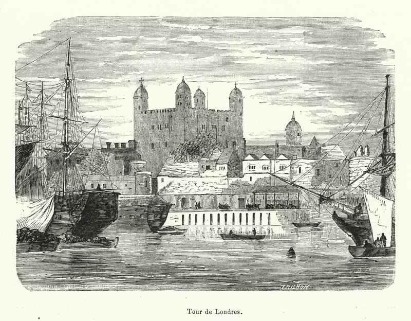 Tower of London (gravering) af French School