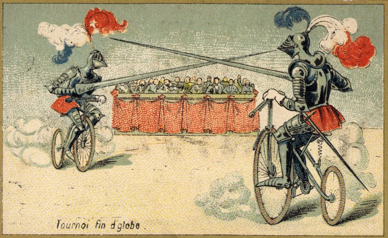 Turnering på cykler, Tournoi fin dglobe af French School