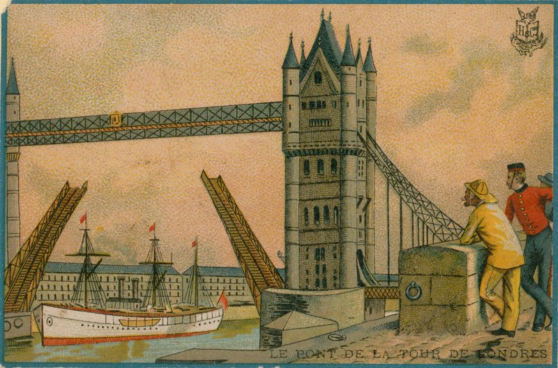 Tower Bridge, London af French School