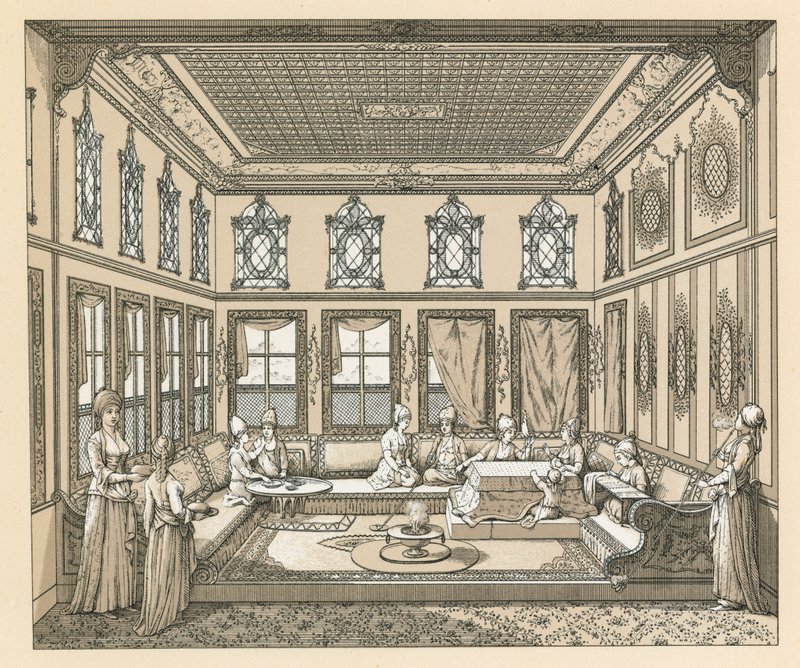 Tyrkiet kostume af French School