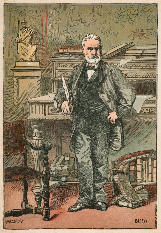 Victor Hugo af French School