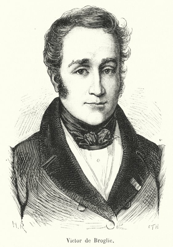 Victor de Broglie (gravering) af French School