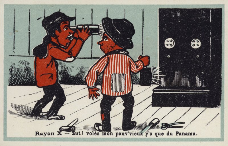 Røntgenstråler - frustrerede safebreakers af French School