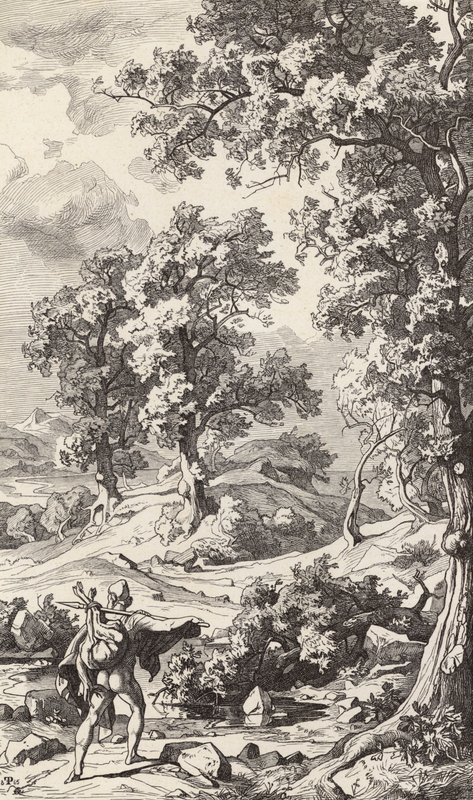 Circes ø (kobberstik) af Friedrich the Elder Preller