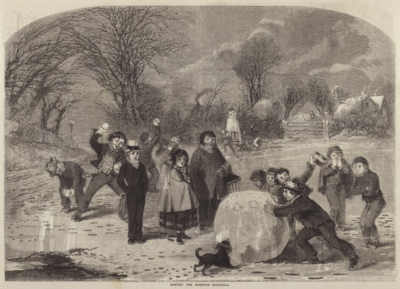 Vinter, Monstersnebolden af G. W. Willis