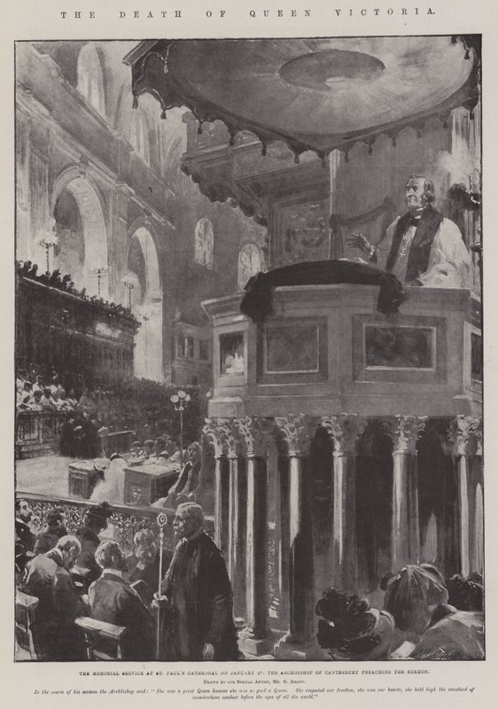Dronning Victorias død af G.S. Amato