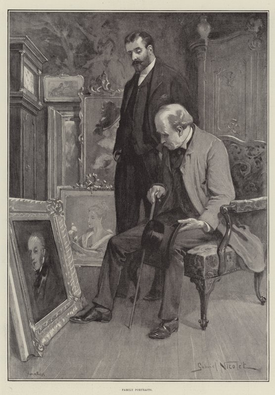 Familieportrætter af Gabriel Nicolet