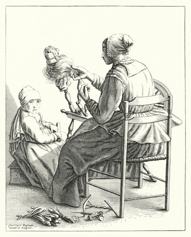 Spinneren af Geertryut Roghman