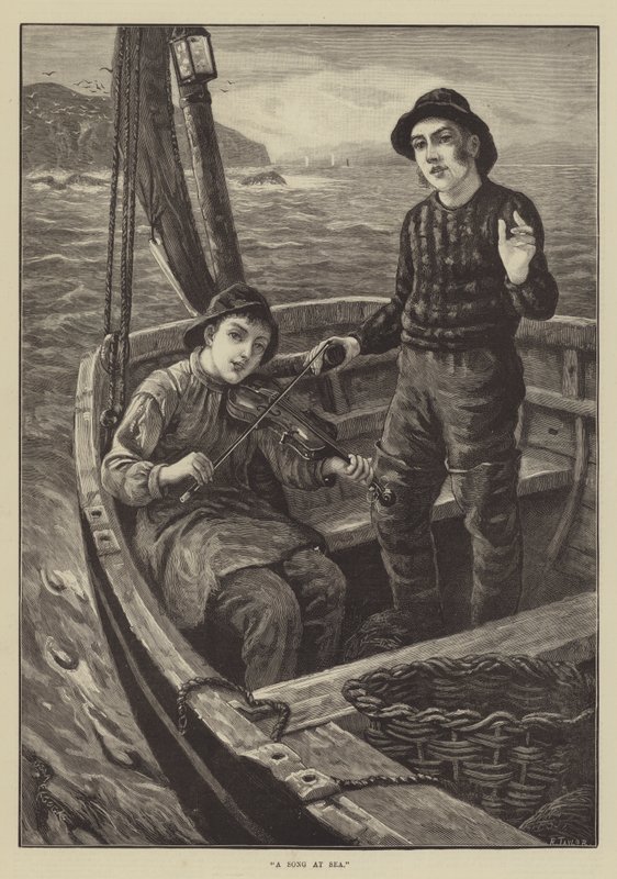En sang til søs af George A. Elcock